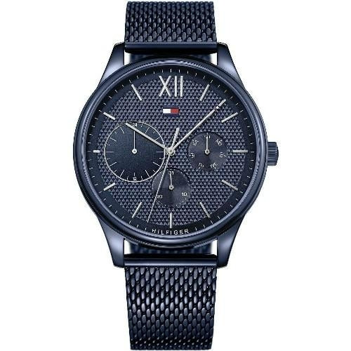 Navy Chronograph Mesh Precision
