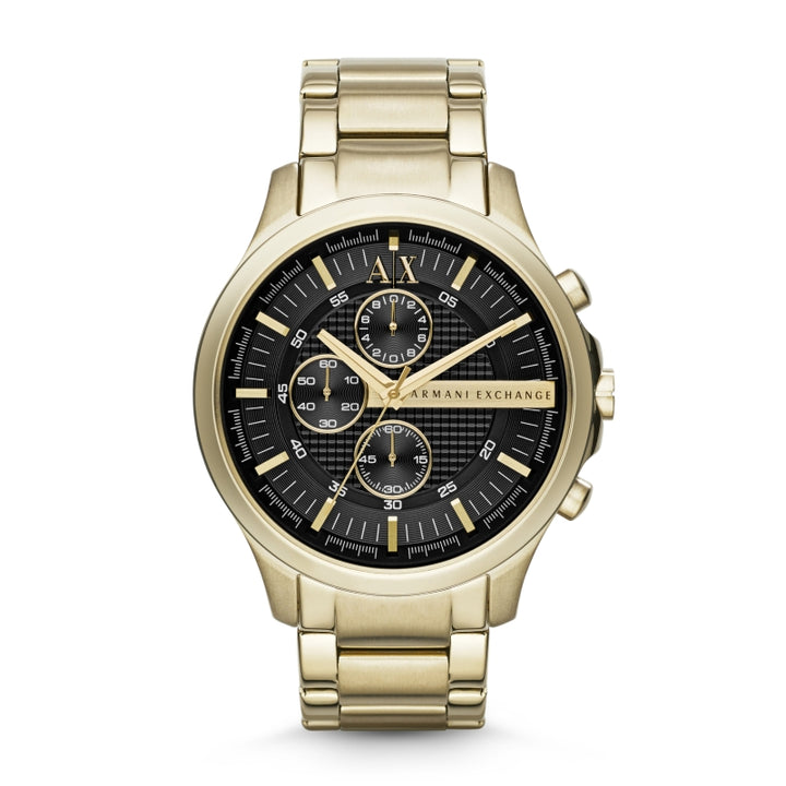 Armani Exchange Gold-Tone Chronograph Watch
