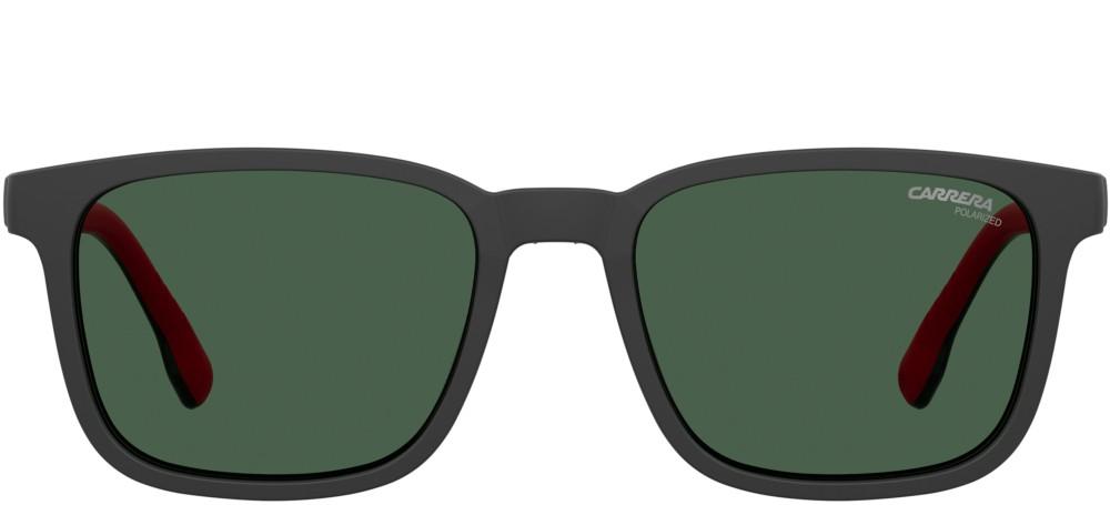 Dynamic Sport Black Frame Sunglasses with Green Lenses