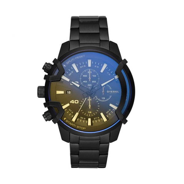 Diesel Chronograph Watch in Black & Blue