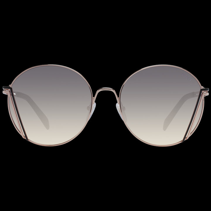 Radiant Rose Gold Gradient Sunglasses