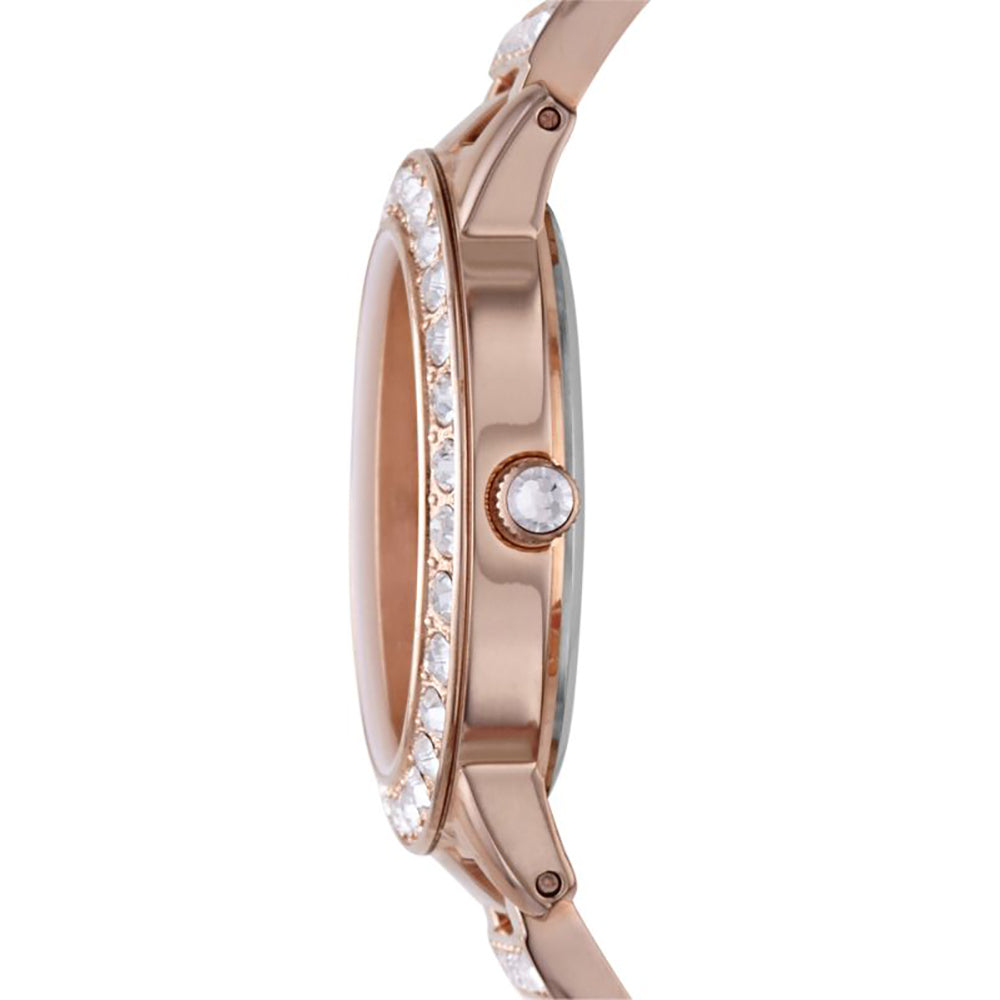Rose Gold Crystal-Embellished Elegance