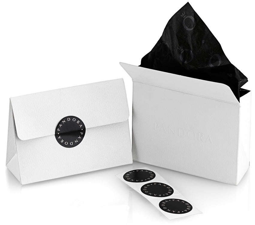 Pandora Minimalist Yellow Silver Gemstone Ring