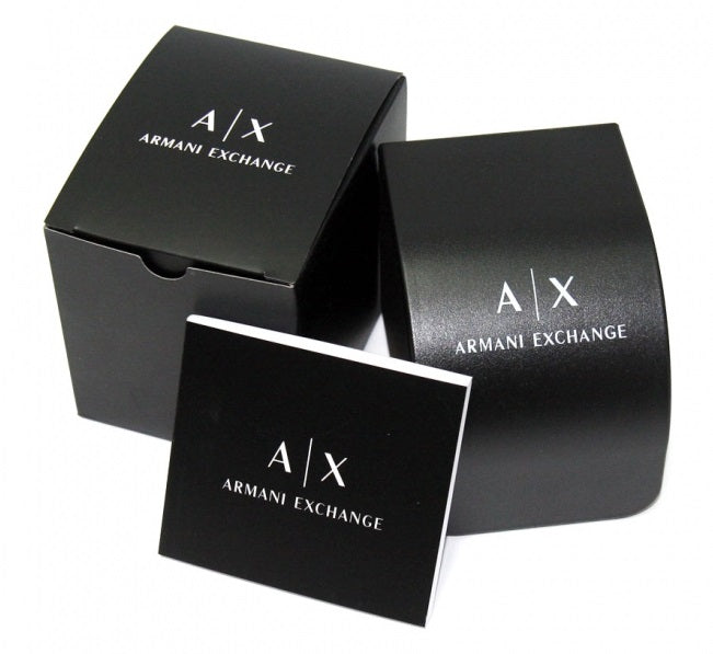 Armani Exchange Gold-Tone Analog Watch Set