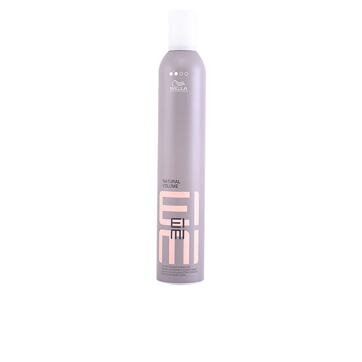 500 ml can of lightweight volumising hair mousse, soft-hold natural finish, Unisex