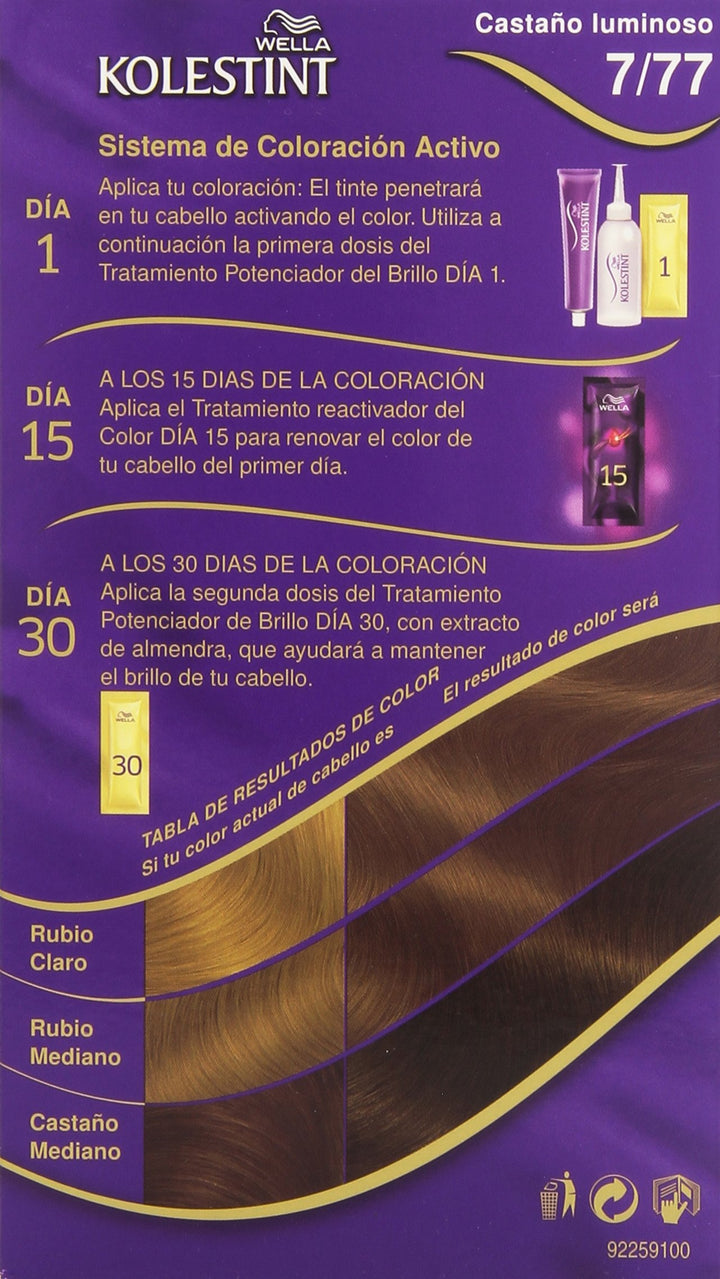 Honey-blonde colour balm kit with activator, three shine treatments and gloves, 50 ml