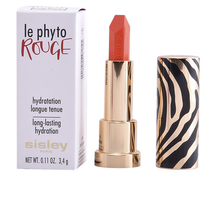 Beige Jaipur hydrating lipstick in magnetic zebra case, angled tip visible