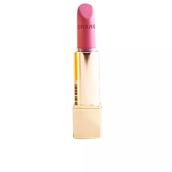 Velvet matte lipstick bullet, deep rose shade, 3.5 g compact