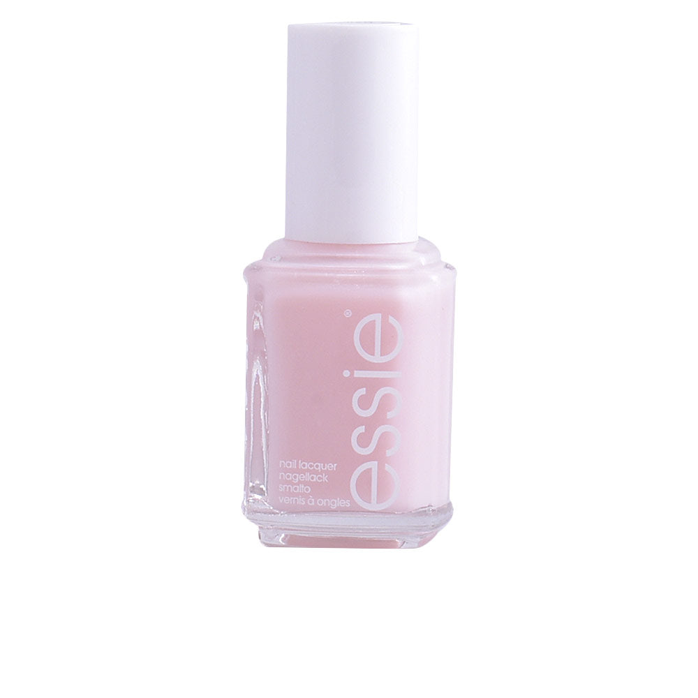 Bottle of creamy pink nail lacquer, 13.5 ml, glossy finish