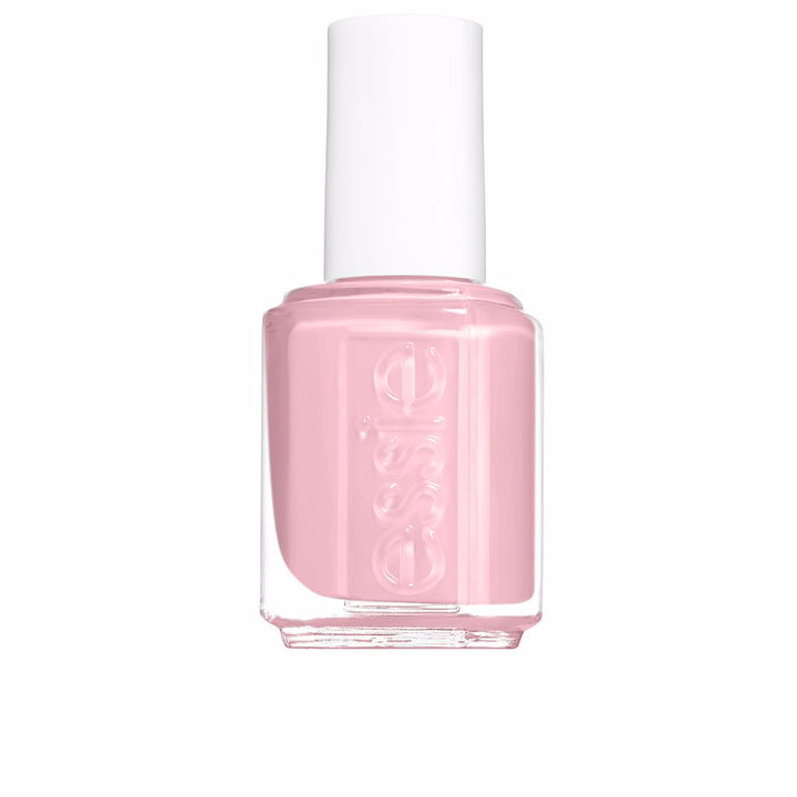 Bottle of cream red nail polish, flattened brush, 13.5 ml