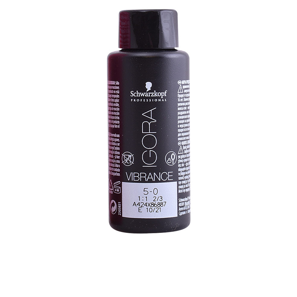 60 ml tube of 5-0 light brown semi-permanent hair colour, ammonia-free