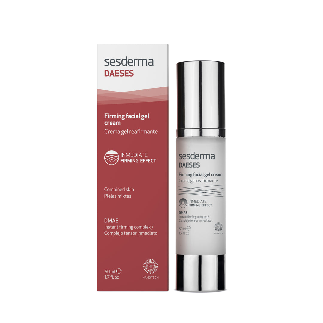 50 ml jar of light firming gel-cream, clinical packaging, for Women