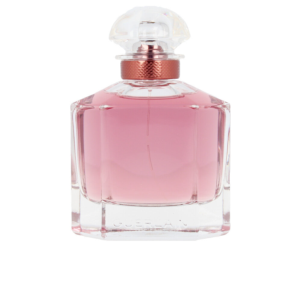 Quadrilobé crystal perfume bottle, gold details, 100 ml Eau de Parfum Intense