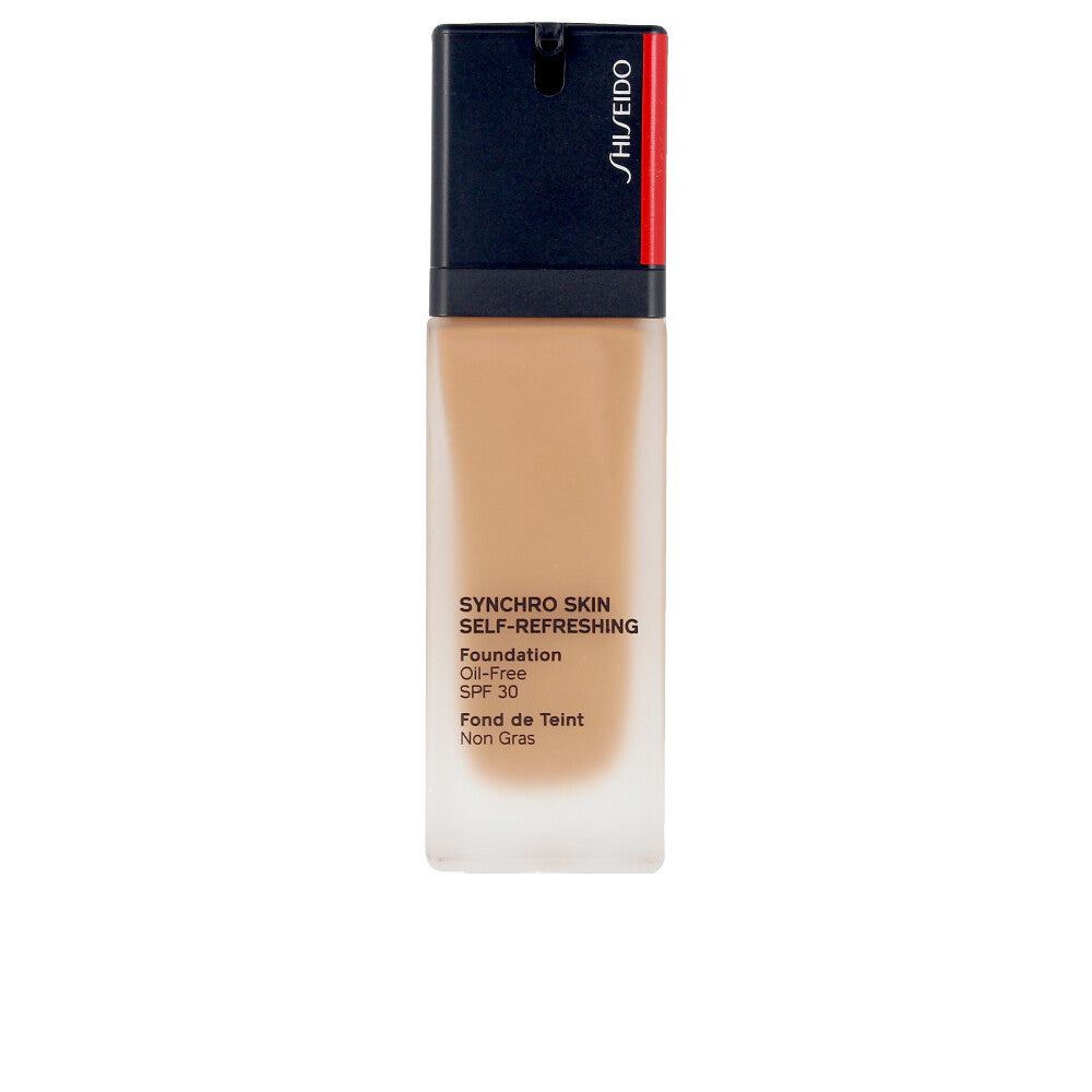 30 ml oil‑free liquid foundation bottle, medium shade 460 Topaz, SPF30
