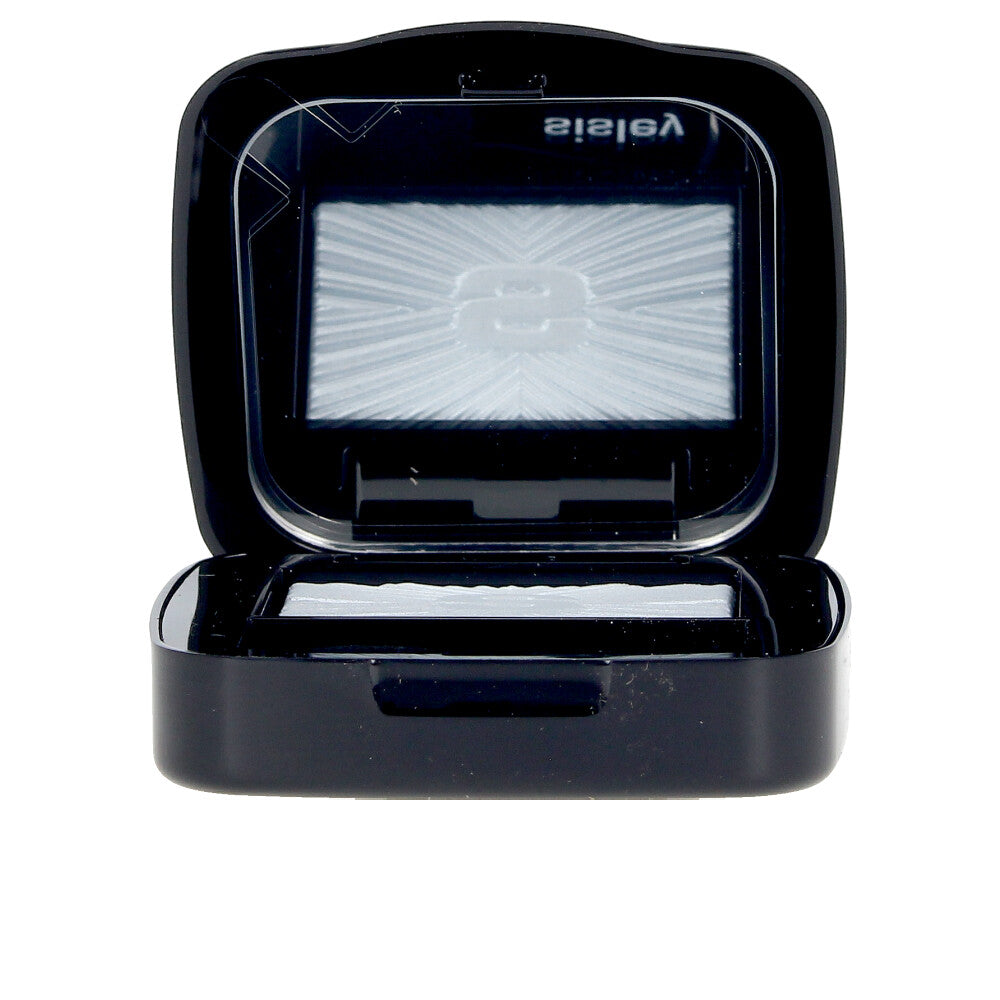 Compact 1.5 g satin eye shadow pan in Silky Sky, soft blue sheen