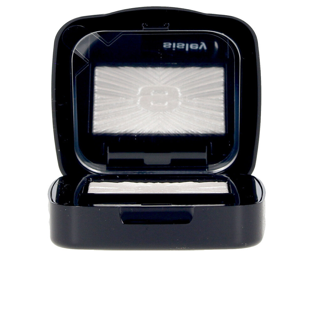 Single compact pressed eyeshadow 1.5 g — silver satiny shimmer