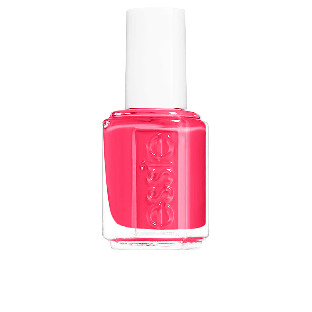 13.5 ml classic red cream nail polish bottle with fan brush