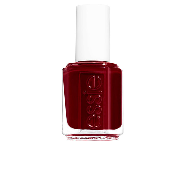 Bottle of sheer nude cream nail polish, 13.5 ml, precision brush visible