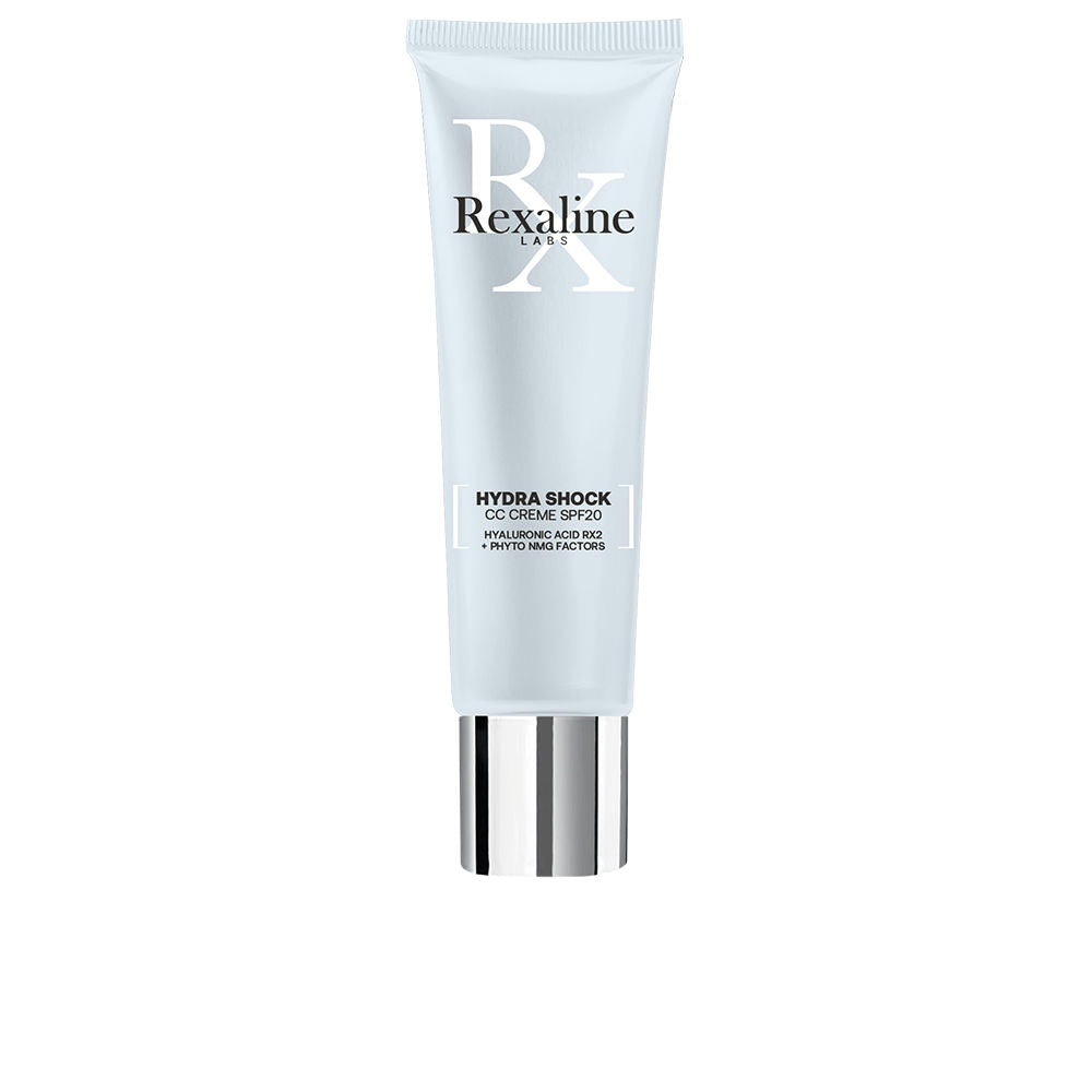30 ml tinted CC veil bottle, light beige tint, SPF 20 protection