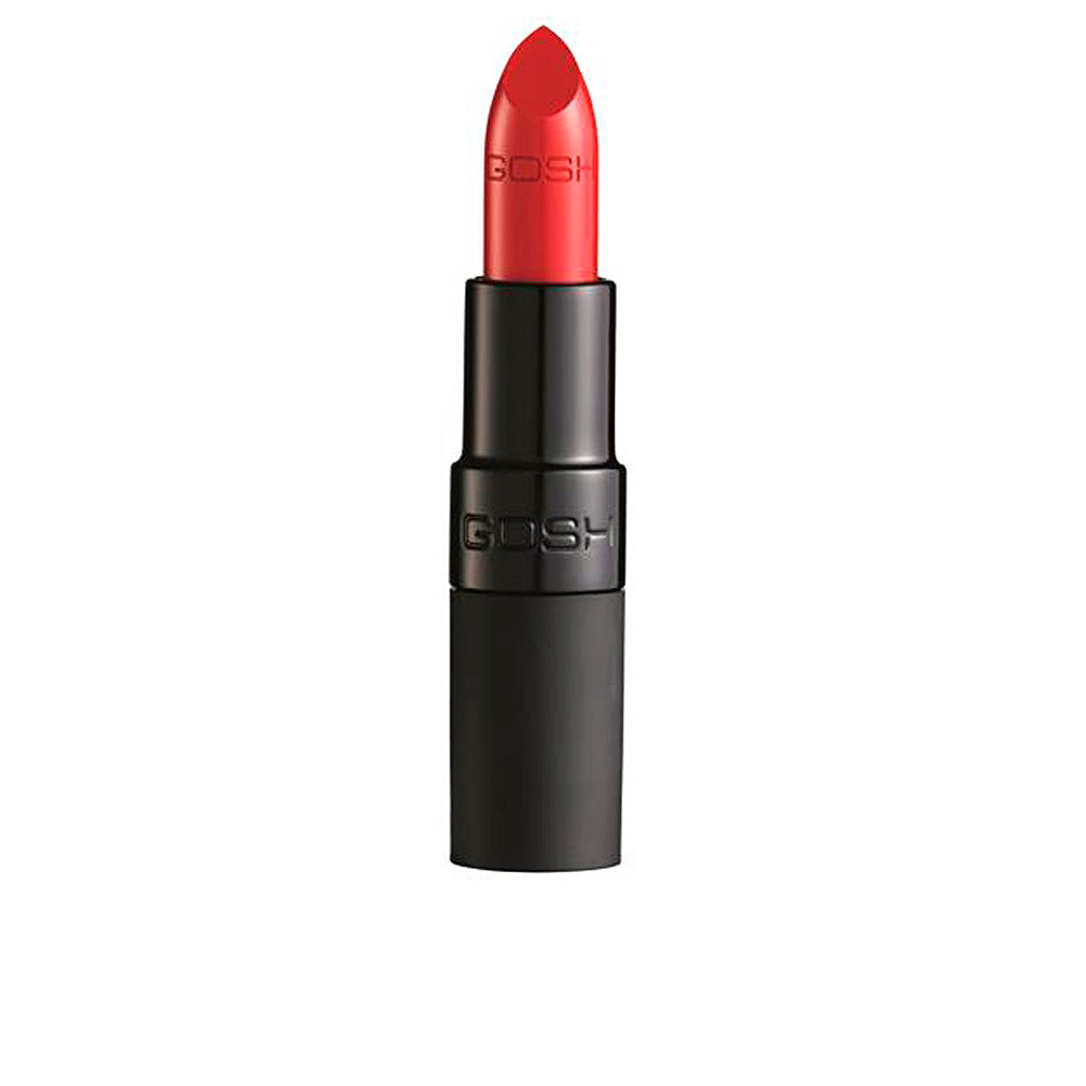 Matte red Velvet Touch lipstick bullet, cream texture, 4 g, Unisex