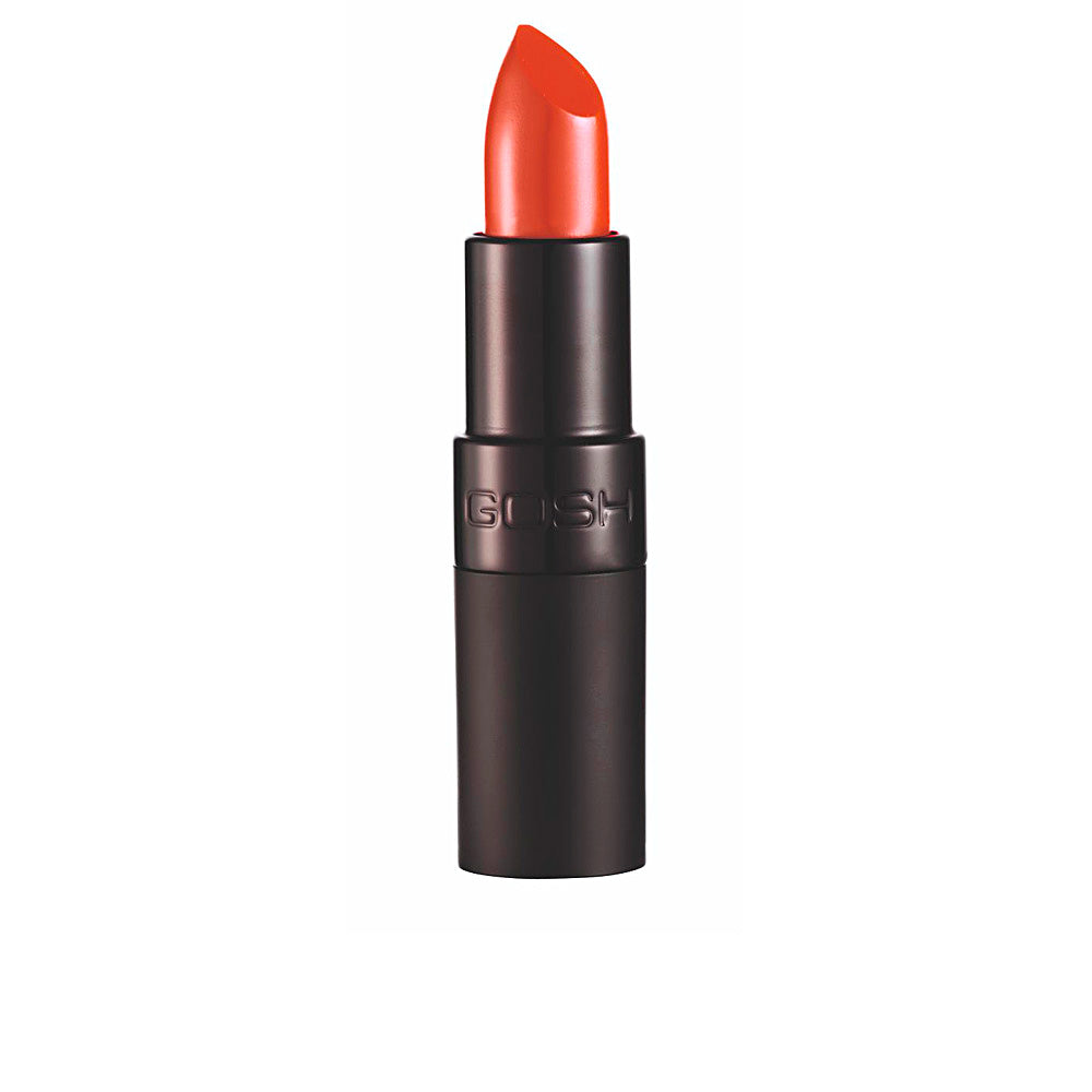 Creamy satin‑matte bullet lipstick, shade 082‑exotic, 4 g, cruelty‑free