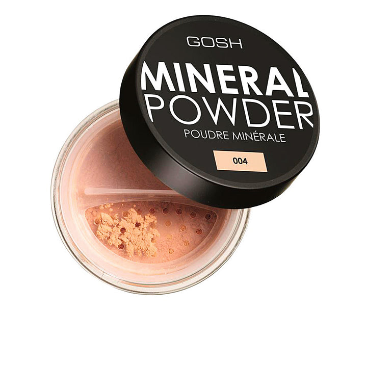 8 g jar of natural loose mineral setting powder, neutral beige shade