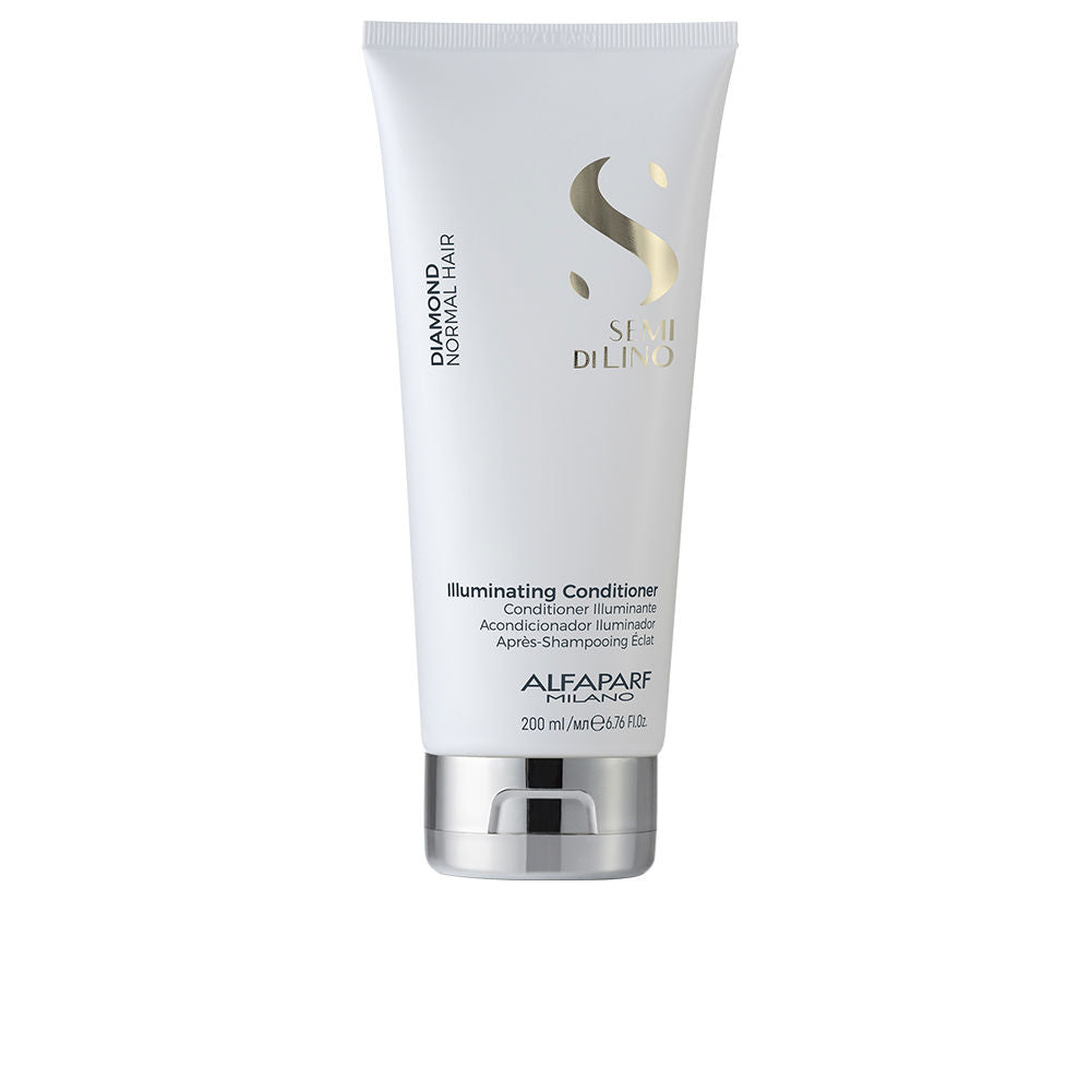 200 ml bottle of illuminating conditioner for shiny, smooth hair — Unisex