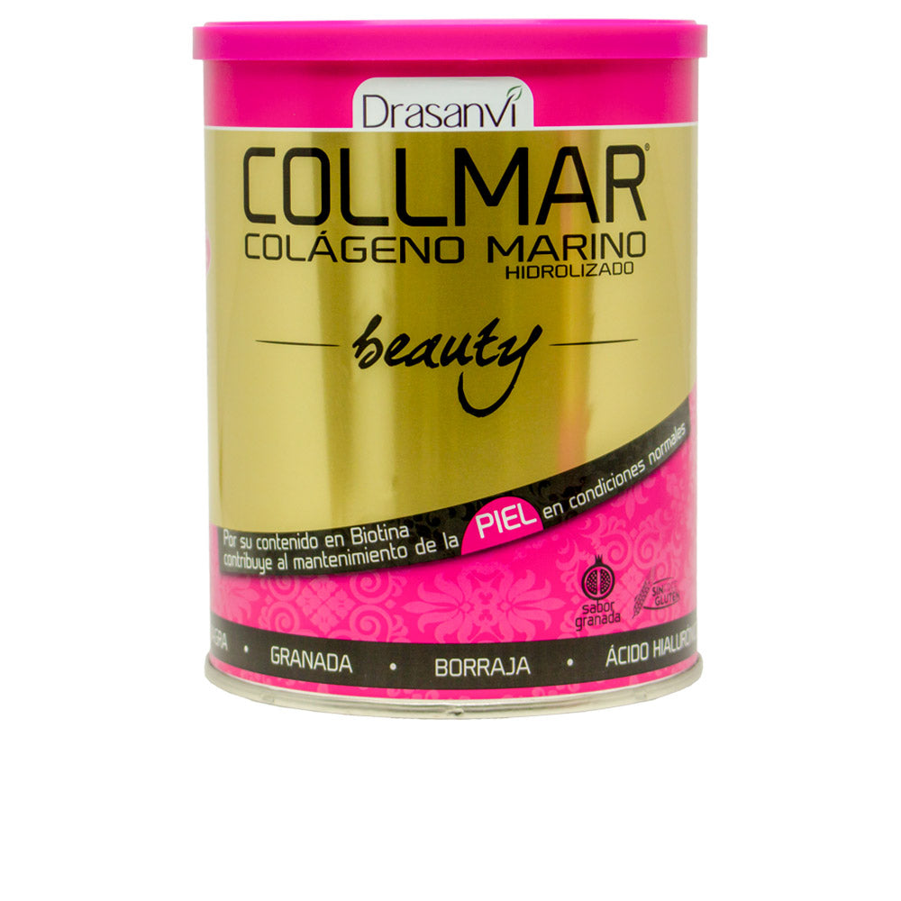 White supplement tub of marine collagen powder, 275 g, Unisex