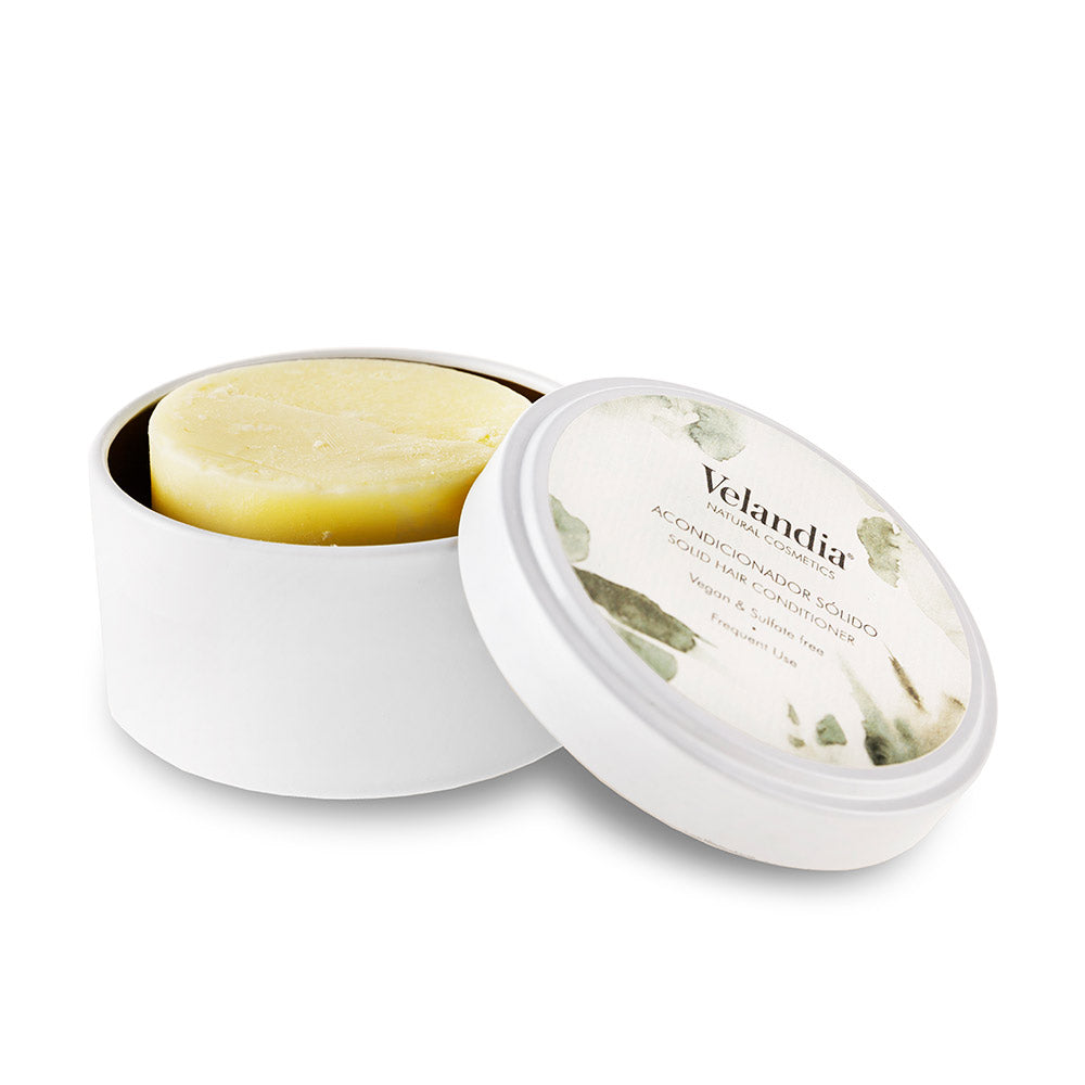 50 g solid conditioner bar with metal tin, argan oil and aloe