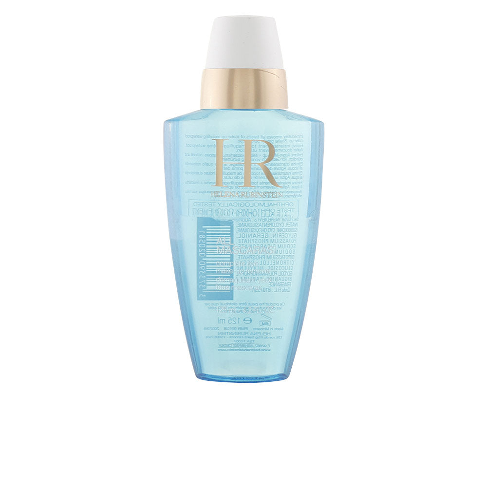125 ml bi-phase eye makeup remover bottle, clear and lightweight formula