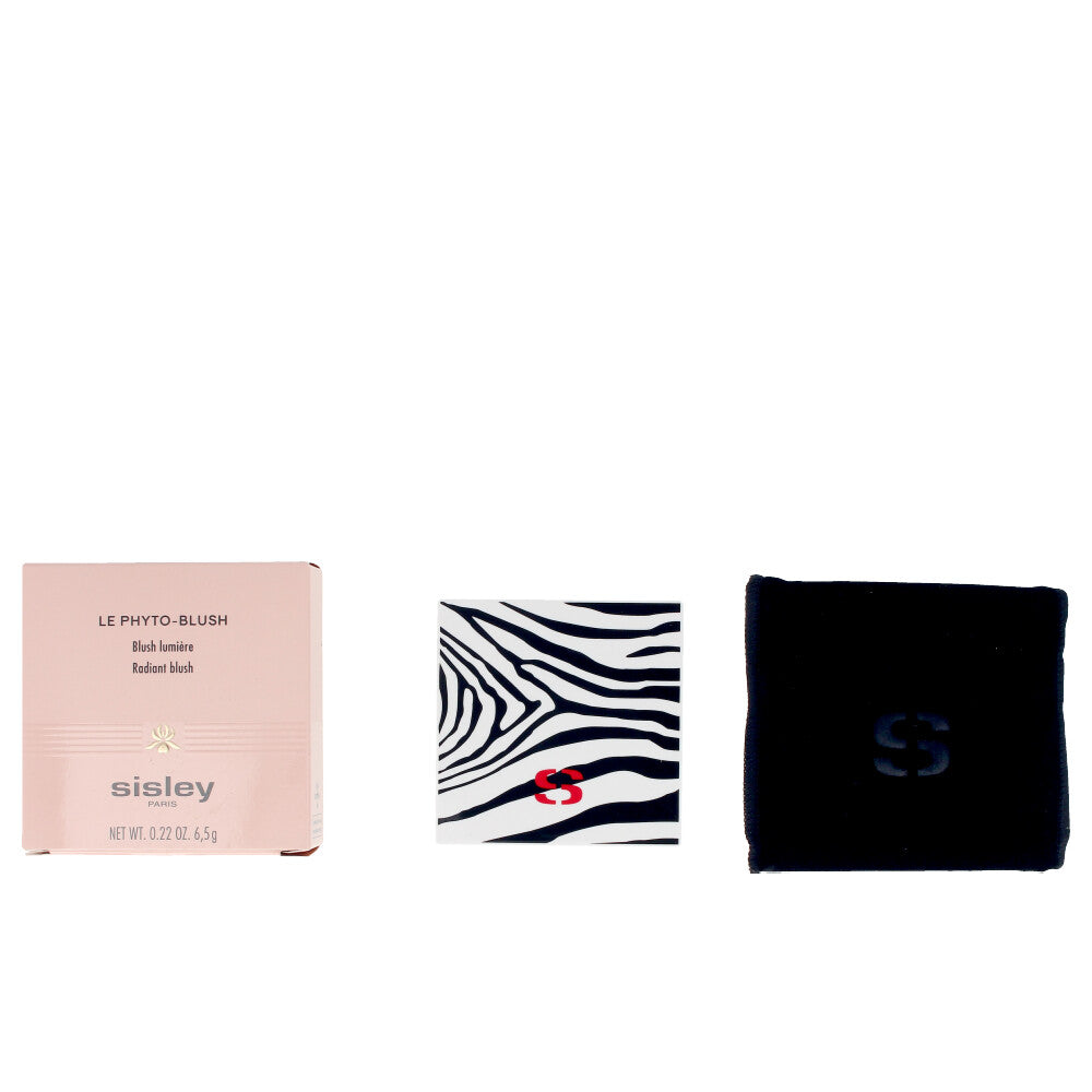 Compact dual powder blush in rosy fuchsia with two complementary shades, 6.5 g