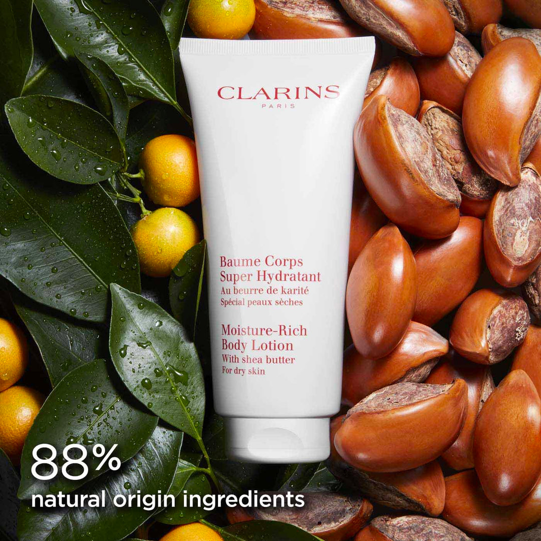 200 ml jar of rich shea butter body balm with creamy texture