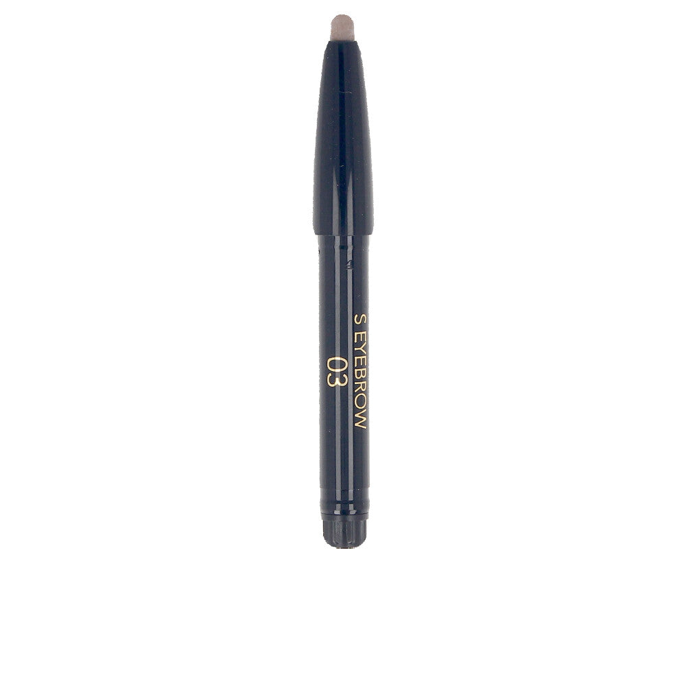 0.2 g taupe oval-tip refill for refillable eyebrow pencil, sustainable packaging