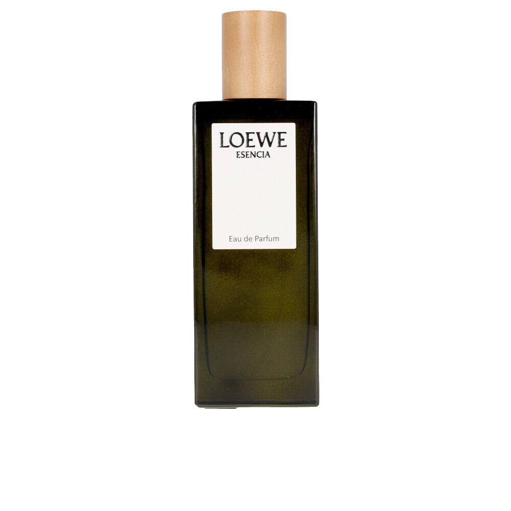 Monochrome green-tinted block perfume bottle, 50 ml, woody aromatic EDP for Man
