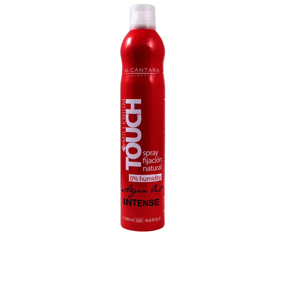500 ml aerosol hair spray with argan oil, three hold levels, fine mist