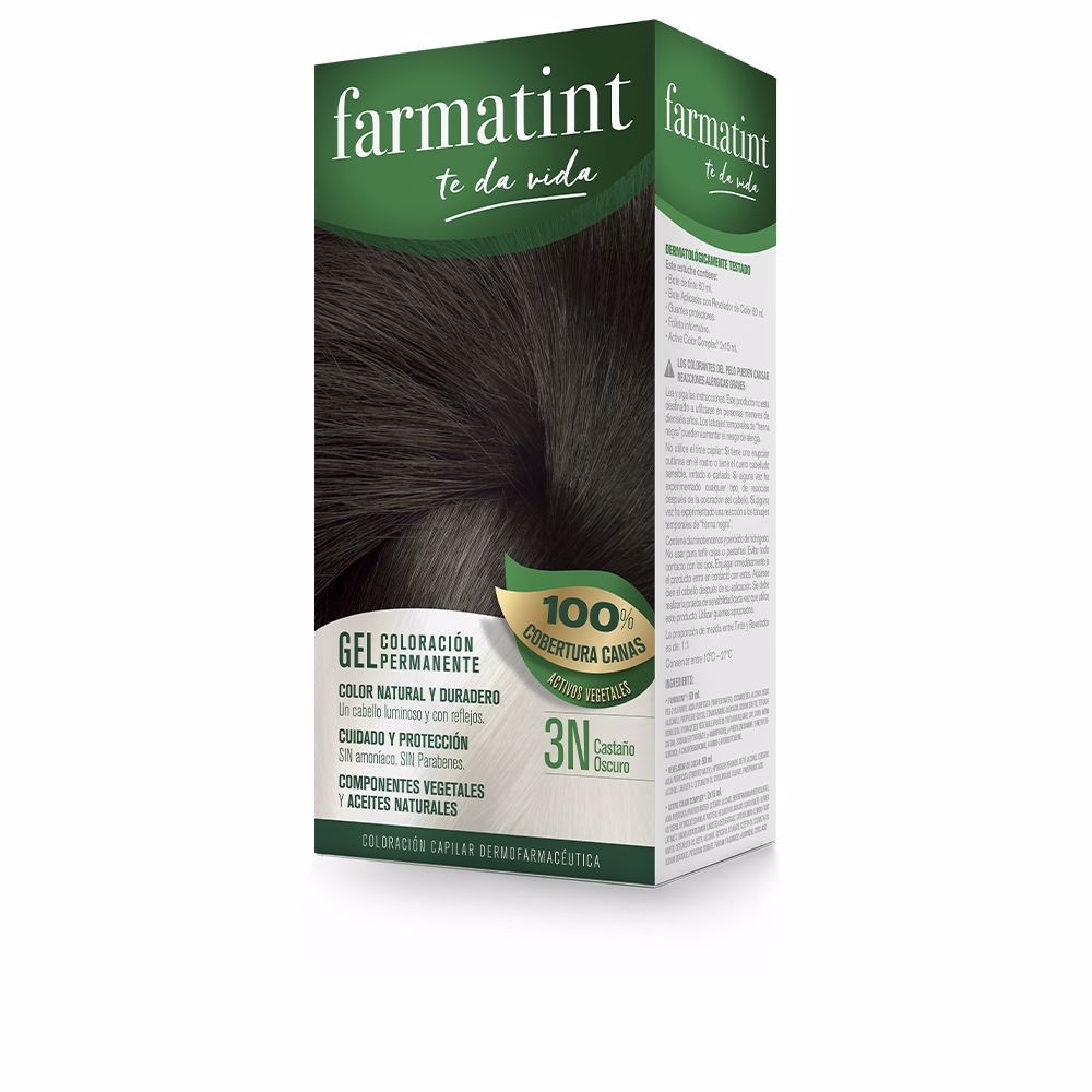 Smooth 3N Dark Brown Hair Gel Color