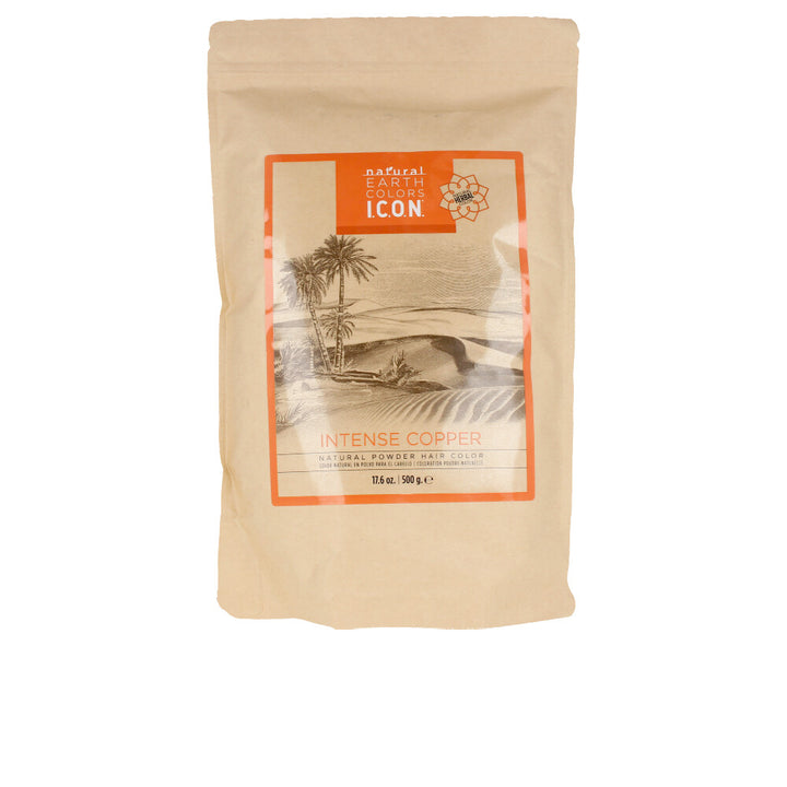 500 g jar of intense copper herbal powder hair colour, natural plant pigments