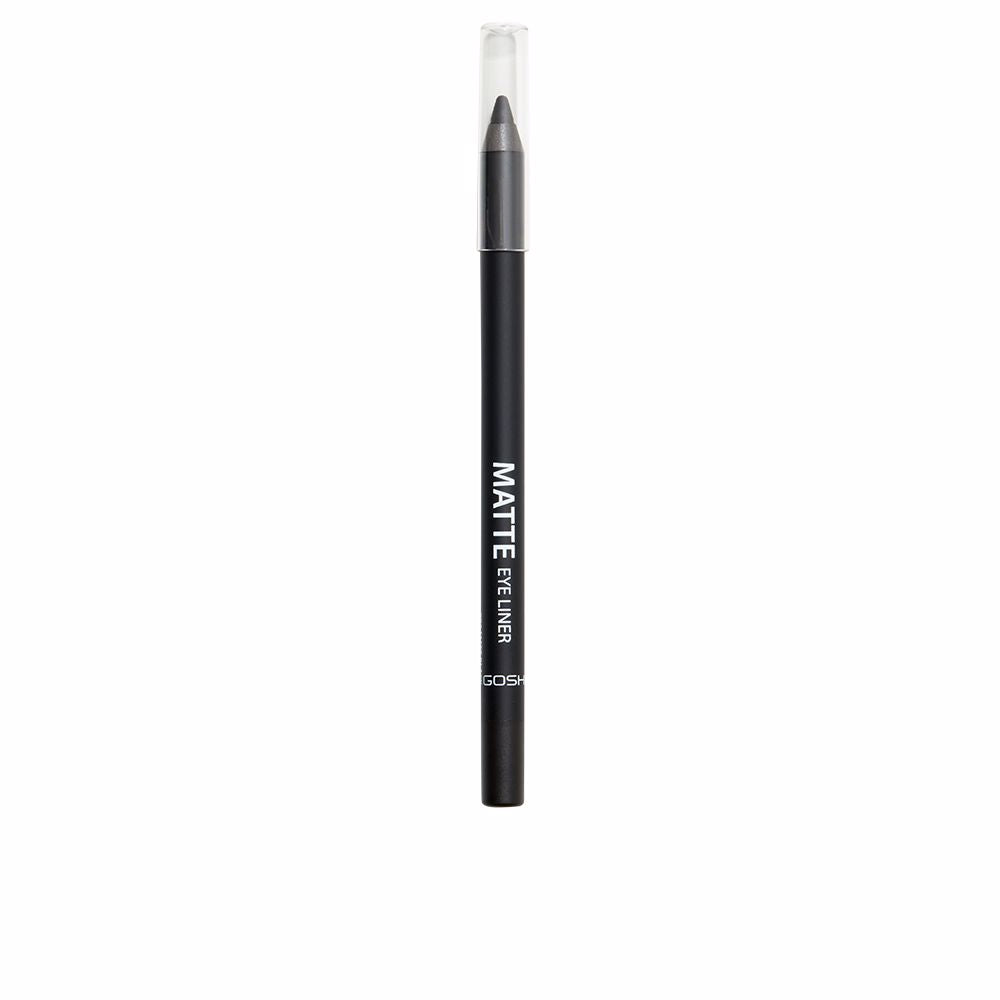 Slim matte black cream eye liner pencil, 1.2 g, Unisex