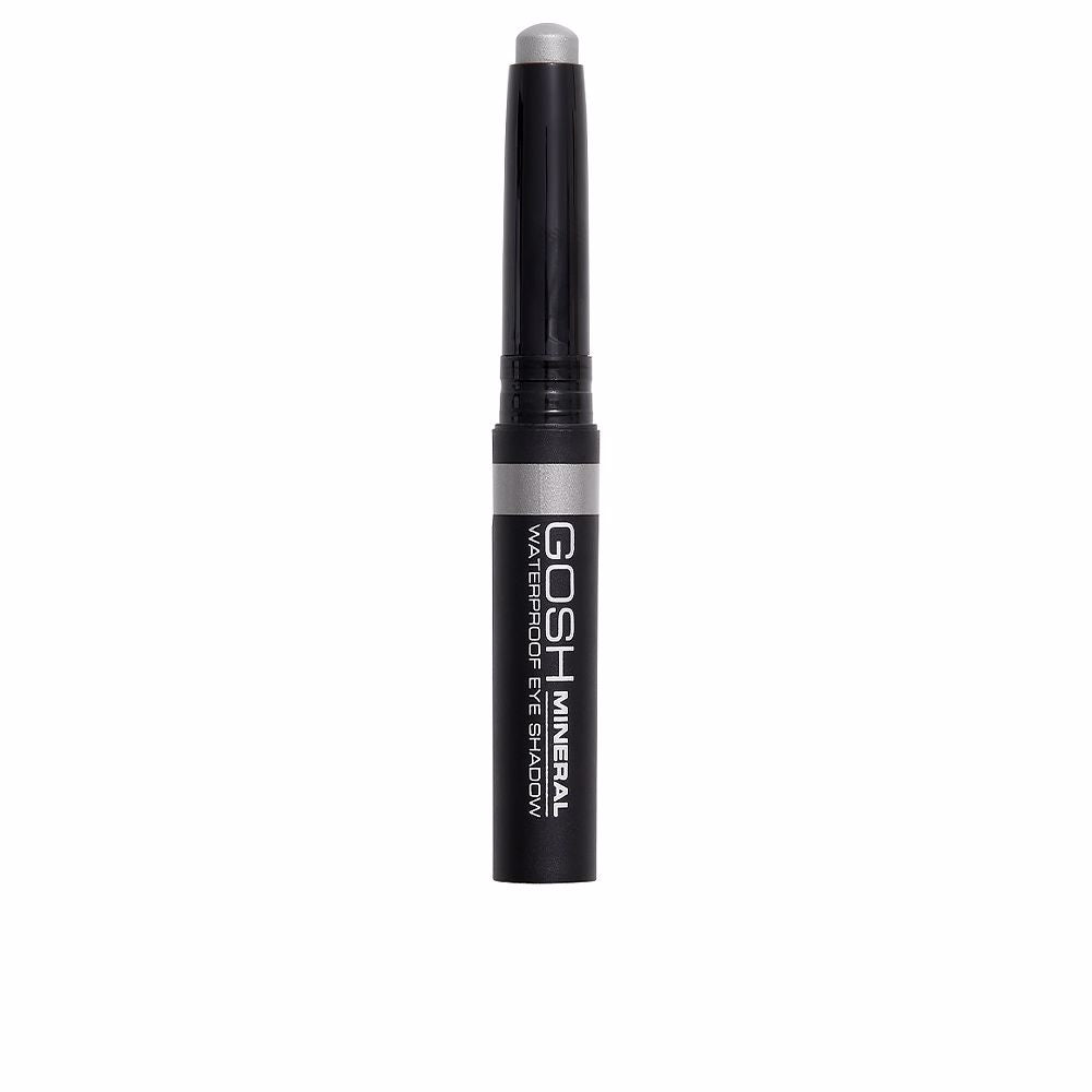 Unisex waterproof metallic grey cream-stick eye shadow pencil, 2.5 g