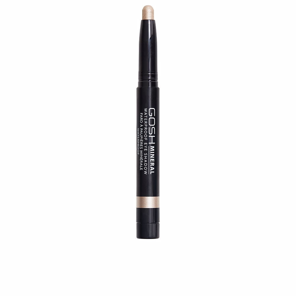 Slim metallic waterproof eye pencil in beige shade, 2.5 g, unisex