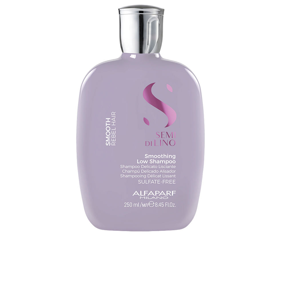 250 ml bottle of smoothing shampoo for Women, sleek hair control