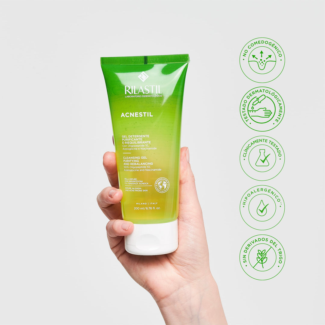 200 ml clear purifying cleansing gel for oily, combination, unisex skin