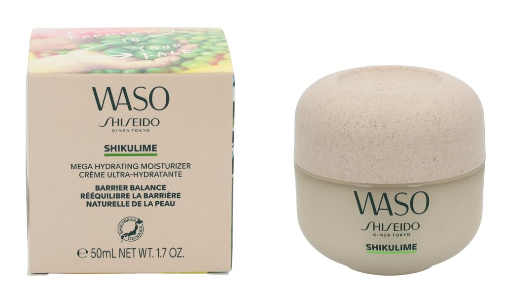 50 ml cream jar; creamy texture, hydrating formula for Women, Shikawasa scent