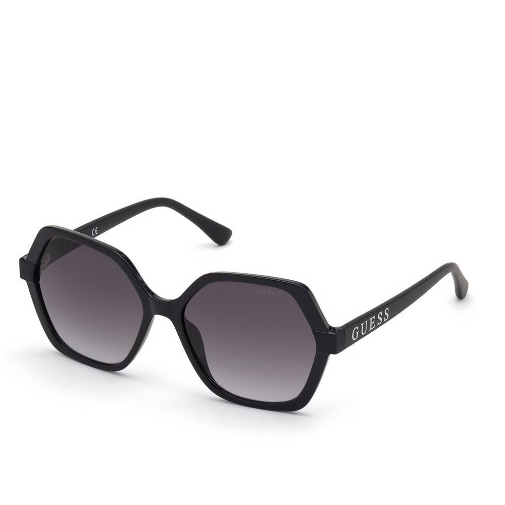 GU7698 Black Oversized Sunglasses