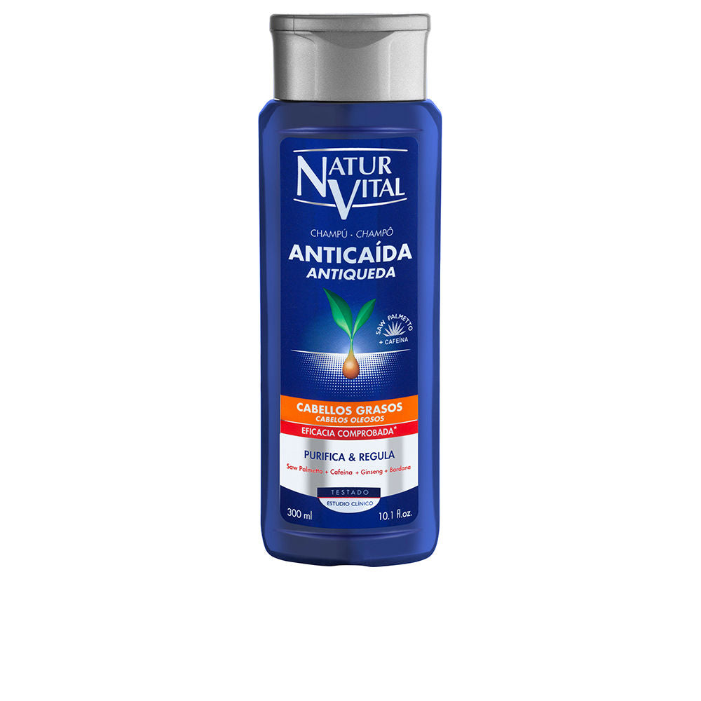 NATUR VITAL | Champú Anticaída Cabellos Grasos (300 ml) | Ellie Jules