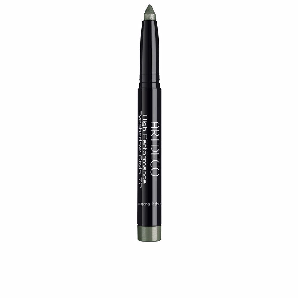 Slim cream eyeshadow stylo in seaweed shade, 1.4 g, twist‑up pen with sharpener