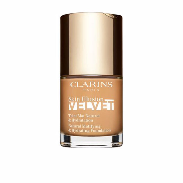 30 ml velvet-matte serum foundation, shade 105N, pump bottle
