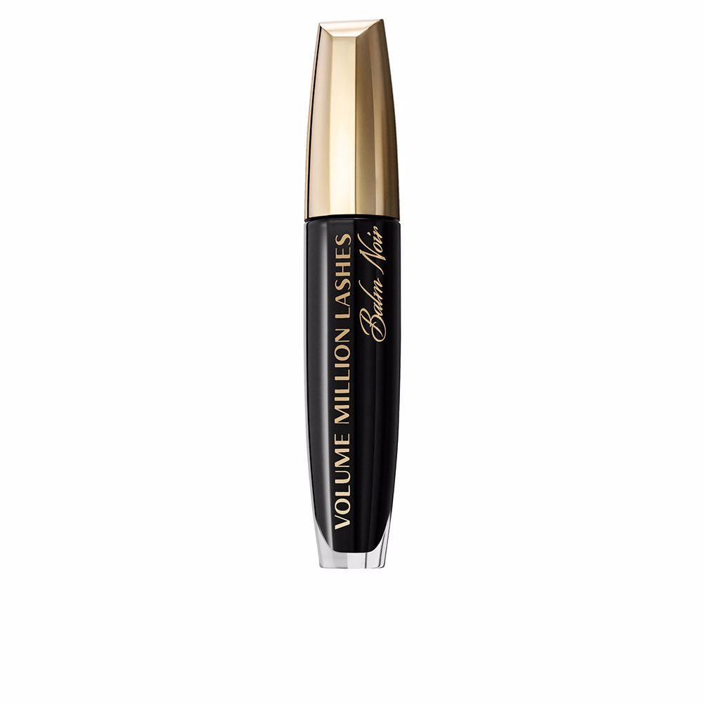Black tube mascara with fine‑filament brush and volumising balm formula, 8.9 ml, Unisex