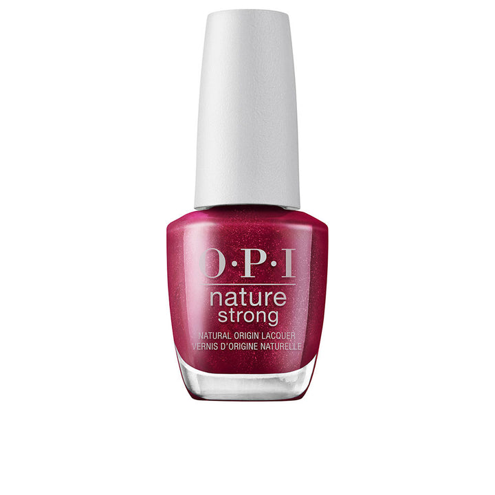 Deep raisin-coloured nail polish bottle, 15 ml, eco-friendly packaging
