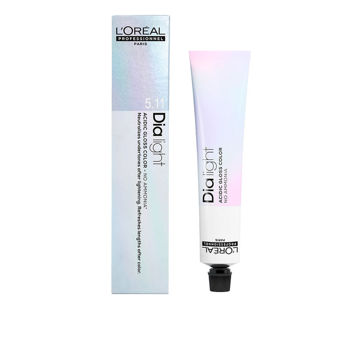 50 ml tube of semi‑permanent gel‑crème hair colour, amber shade 6.23, salon packaging